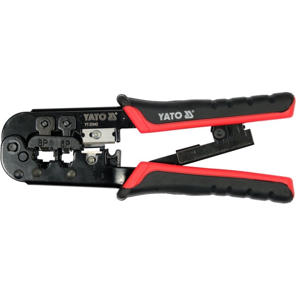 SZCZYPCE DO ZACISKANIA WTYCZEK TELEFONICZNYCH I SIECIOWYCH RJ45 RJ11 YT-22442