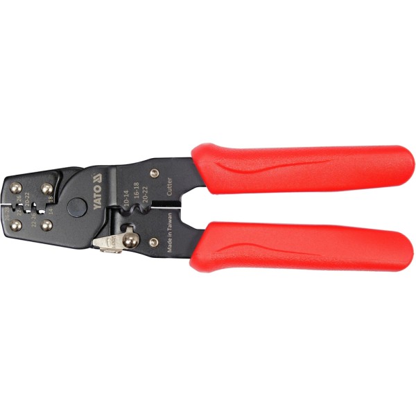 SZCZYPCE DO ZACISKANIA KONEKTORÓW 0.08-6 MM2, 2 FUNKCJE YT-2256