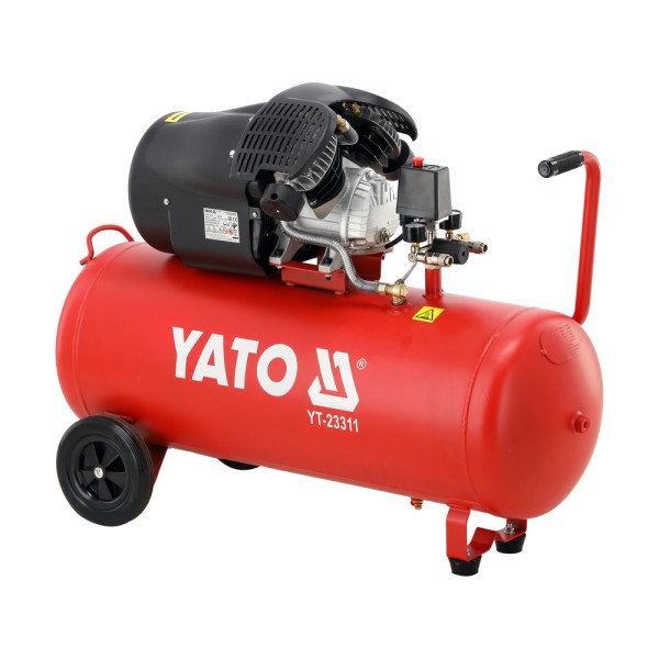 KOMPRESOR OLEJOWY 100L DWA CYLINDRY YT-23311
