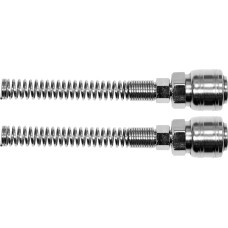SZYBKOZŁĄCZE  F ZE SPRĘŻYNĄ NA WĄŻ 5X8MM 2 SZTUKI YT-24100