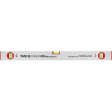 POZIOMNICA ALUMINIOWA, 3 LIBELKI 600 MM YT-3002