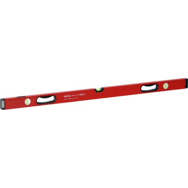 POZIOMNICA ALU  1200 MM Z UCHWYTEM /3 LIBELLE YT-30084