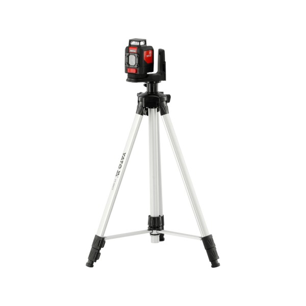ZIELONY LASER 5 LINIOWY 360°, STATYW 1.5M, OKULARY, TARCZA YT-30440