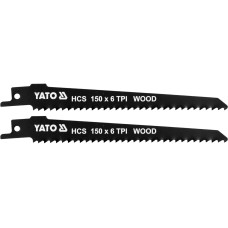 BRZESZCZOTY DO DREWNA HCS 150 MM 6TPI / 2 SZT. YT-33922