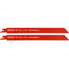 BRZESZCZOTY DO METALU I DREWNA BIM 225 MM 10TPI / 2 SZT. YT-33933