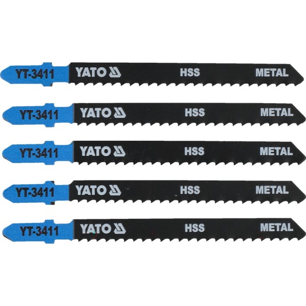 BRZESZCZOT DO WYRZYNARKI TYP T, 8 TPI, DO METALU / 5 SZT. YT-3411