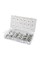 ZESTAW NITONAKRĘTEK ALUMINIOWYCH M3- M10, 150SZT YT-36460
