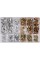ZESTAW NITONAKRĘTEK MIX STALOWE, ALUMINIOWE M3- M10, 300SZT YT-36480