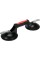 UCHWYT DO SZYB 2 X 125 MM - 120 KG YT-37236