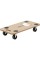 WÓZEK PLATFORMA Z DYSZLEM 200 KG YT-37422