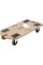 WÓZEK PLATFORMA Z DYSZLEM 250 KG YT-37423