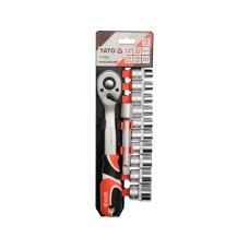 ZESTAW NASADEK Z AKCESORIAMI 1/2'', 12CZ YT-38821
