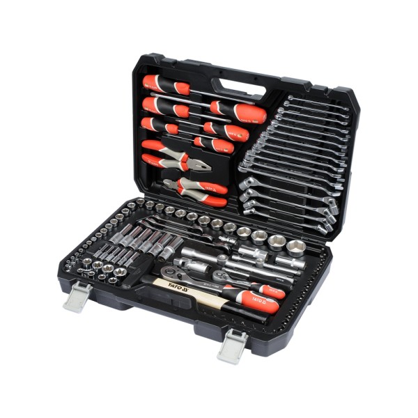 ZESTAW NARZĘDZIOWY 1/4'', 1/2'', 109 SZT. YT-38891