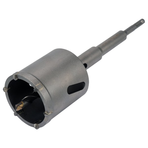 WIERTŁO KORONOWE 82MM SDS PLUS DO WIERCENIA POD PUSZKI ELEKTRYCZNE WYKONANE Z JEDNEGO ELEMENTU YT-44034
