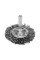 SZCZOTKA TARCZOWA Z TRZPIENIEM 50MM INOX NA WIERTARKĘ YT-47565