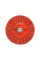 SZCZOTKA TARCZOWA Z TRZPIENIEM 75MM NYLON YT-47791
