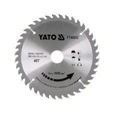 TARCZA WIDIOWA  DO DREWNA 200X40TX30MM YT-60652