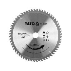 TARCZA WIDIOWA DO DREWNA 235X60TX25,4MM
DLA YT-82153 YT-60687