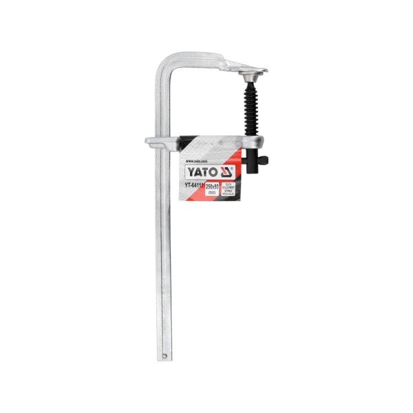 ŚCISK STOLARSKI KUTY 250 X 80 MM YT-64111