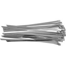 OPASKI ZACISKOWE ZE STALI NIERDZEWNEJ 4.6X250MM 100SZT. YT-70562