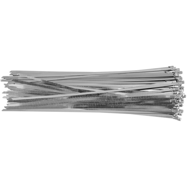 OPASKI ZACISKOWE ZE STALI NIERDZEWNEJ 4.6X300MM 100SZT. YT-70563