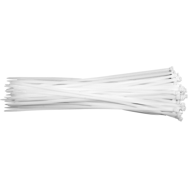 OPASKI PLASTIKOWE 300X7,6 50SZT. BIAŁE YT-70631