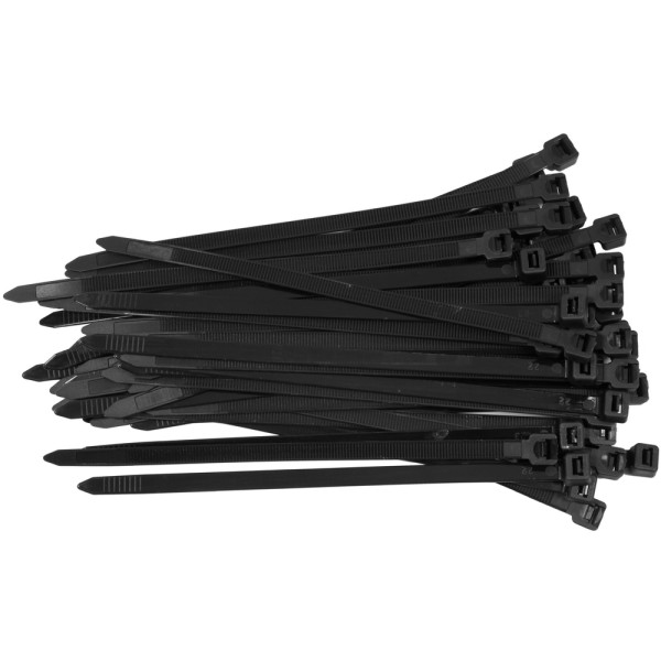 OPASKI PLASTIKOWE 200X7,6 50SZT. CZARNE YT-70650