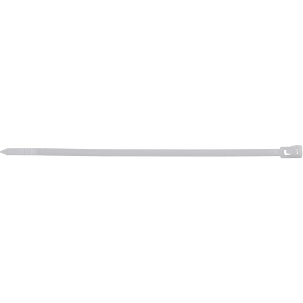 OPASKI PLASTIKOWE, ROZPINANE 4,8X200MM 100SZT.BIAŁ YT-70661