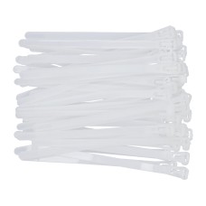 OPASKI PLASTIKOWE, ROZPINANE 7,6X150MM 50SZT. BIAŁ YT-70662
