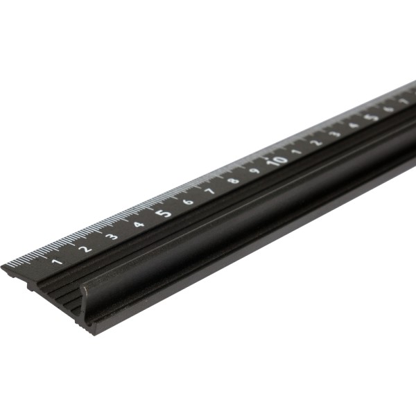 LINIJKA Z PROFILEM OCHRONNYM 300 MM YT-70726