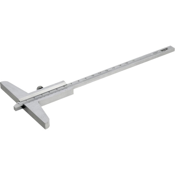 GŁĘBOKOŚCIOMIERZ SUWMIARKOWY 150 MM YT-72240
