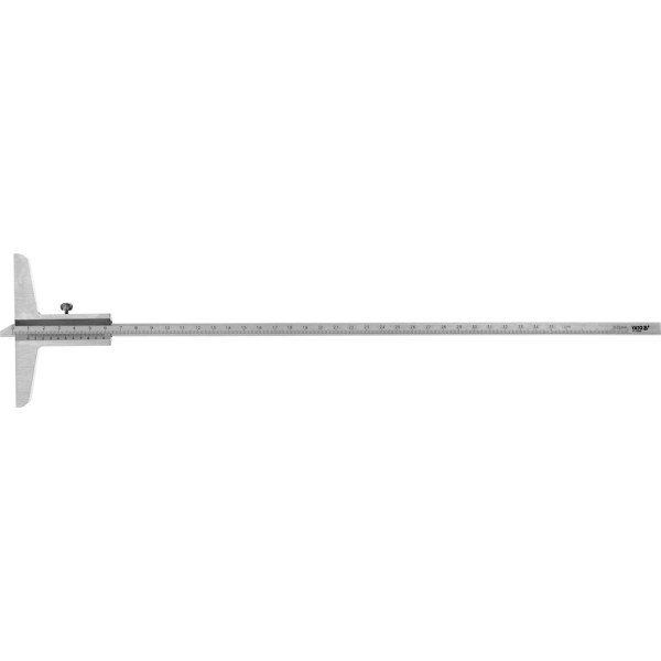 GŁĘBOKOŚCIOMIERZ SUWMIARKOWY 350 MM YT-72244
