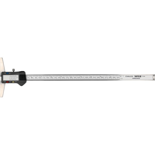 GŁĘBOKOŚCIOMIERZ ELEKTRONICZNY 300 MM YT-72253