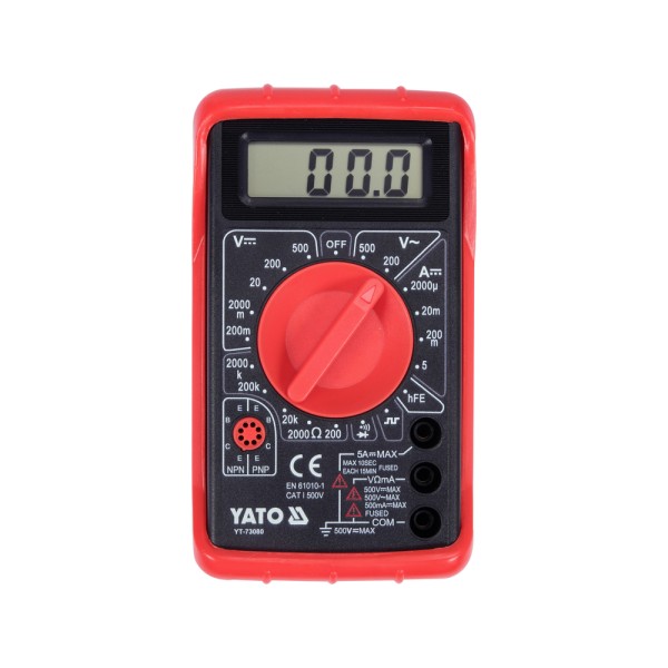 MULTIMETR/MIERNIK CYFROWY, BUZER YT-73080