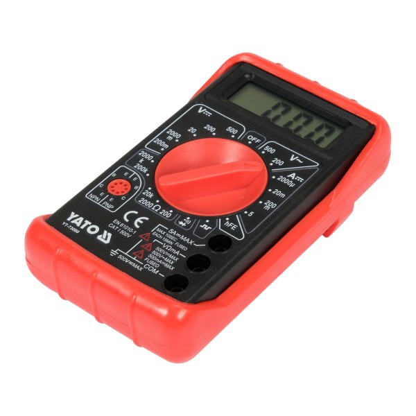 MULTIMETR/MIERNIK CYFROWY, BUZER YT-73080