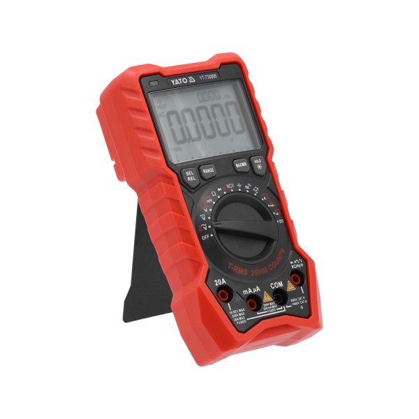 MIERNIK CYFROWY TRUE RMS AC+DC LCD 25000 YT-730895