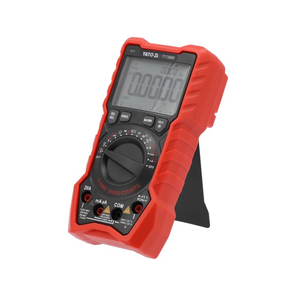MIERNIK CYFROWY TRUE RMS AC+DC LCD 25000 YT-730895
