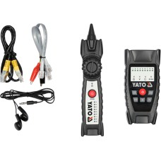 LOKALIZATOR KABLI I TESTER PRZEWODÓW SIECIOWYCH RJ11 RJ45 ODPORNY NA ZAKŁÓCENIA YT-73137