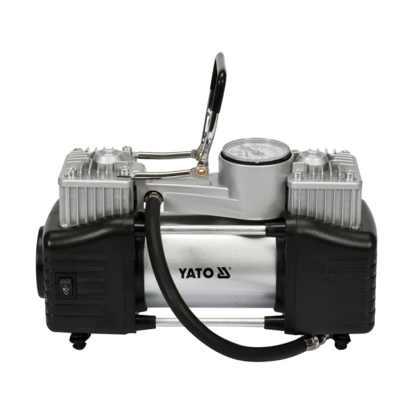 KOMPRESOR SAMOCHODOWY Z LAMPĄ LED, 250W YT-73462