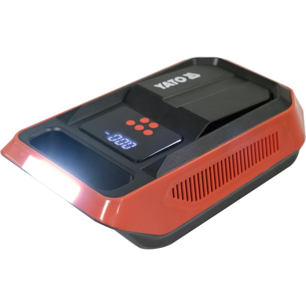 KOMPRESOR SAMOCHODOWY Z WYŚWIETLACZEM LCD YT-73470