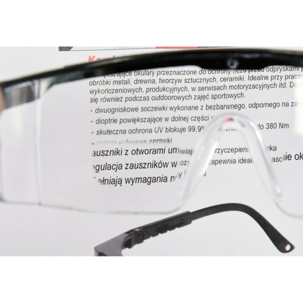 OKULARY OCHRONNE KOREKCYJNE +2,5 YT-73614