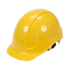 KASK OCHRONNY ŻÓŁTY WYSOKI KOMFORT SZYBKA REGULACJA ABS YT-73971