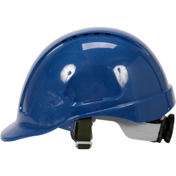 KASK OCHRONNY NIEBIESKI WYSOKI KOMFORT SZYBKA REGULACJA ABS YT-73974