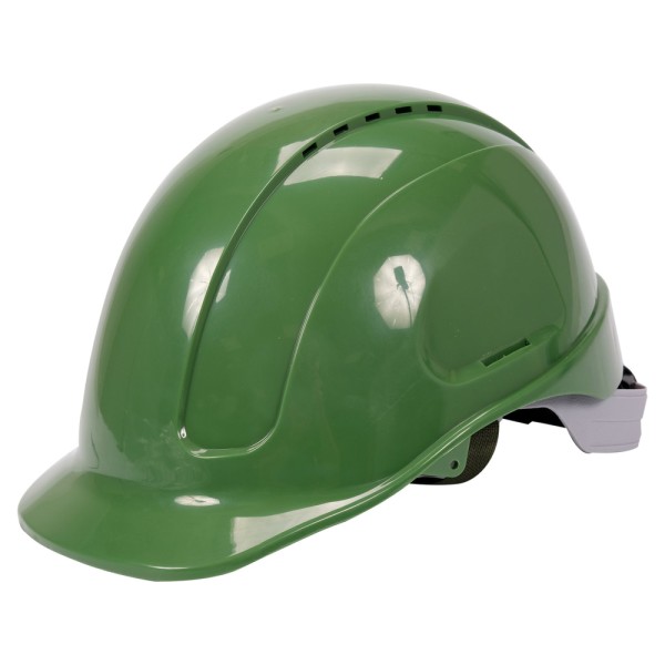 KASK OCHRONNY ZIELONY WYSOKI KOMFORT SZYBKA REGULACJA ABS YT-73975