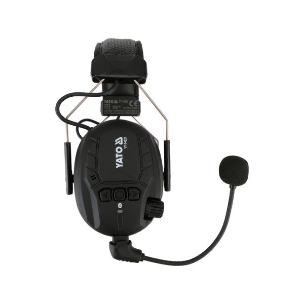 NAUSZNIKI ELEKTRONICZNE AKTYWNE Z BLUETOOTH 32DB YT-74627