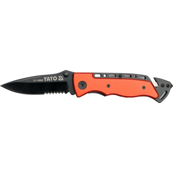 NÓŻ SKŁADANY RATOWNICZY 200MM YT-76052