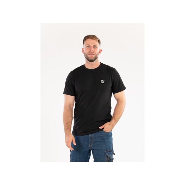 KOSZULKA T-SHIRT SERIA TALL CZARNA Z ELASTANEM ROZM. S YT-78420