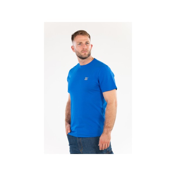KOSZULKA T-SHIRT SERIA TALL NIEBIESKA Z ELASTANEM ROZM. L YT-78446