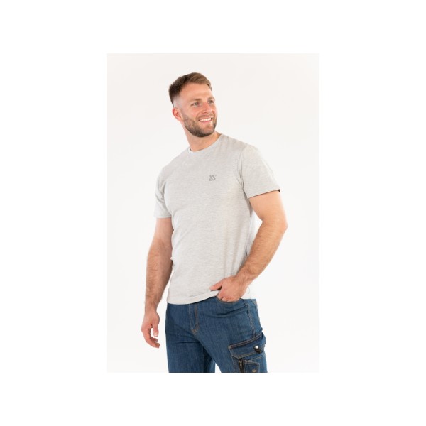 KOSZULKA T-SHIRT SERIA TALL SZARY MELANŻ Z ELASTANEM ROZM. XL YT-78453