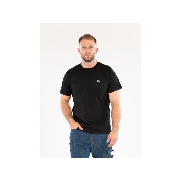 KOSZULKA T-SHIRT BASIC CZARNA ROZM. 2XL YT-78474